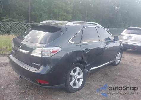 2011 Lexus Rx 350 z USA, uszkodzony, nr VIN 2T2BK1BA1BC092805